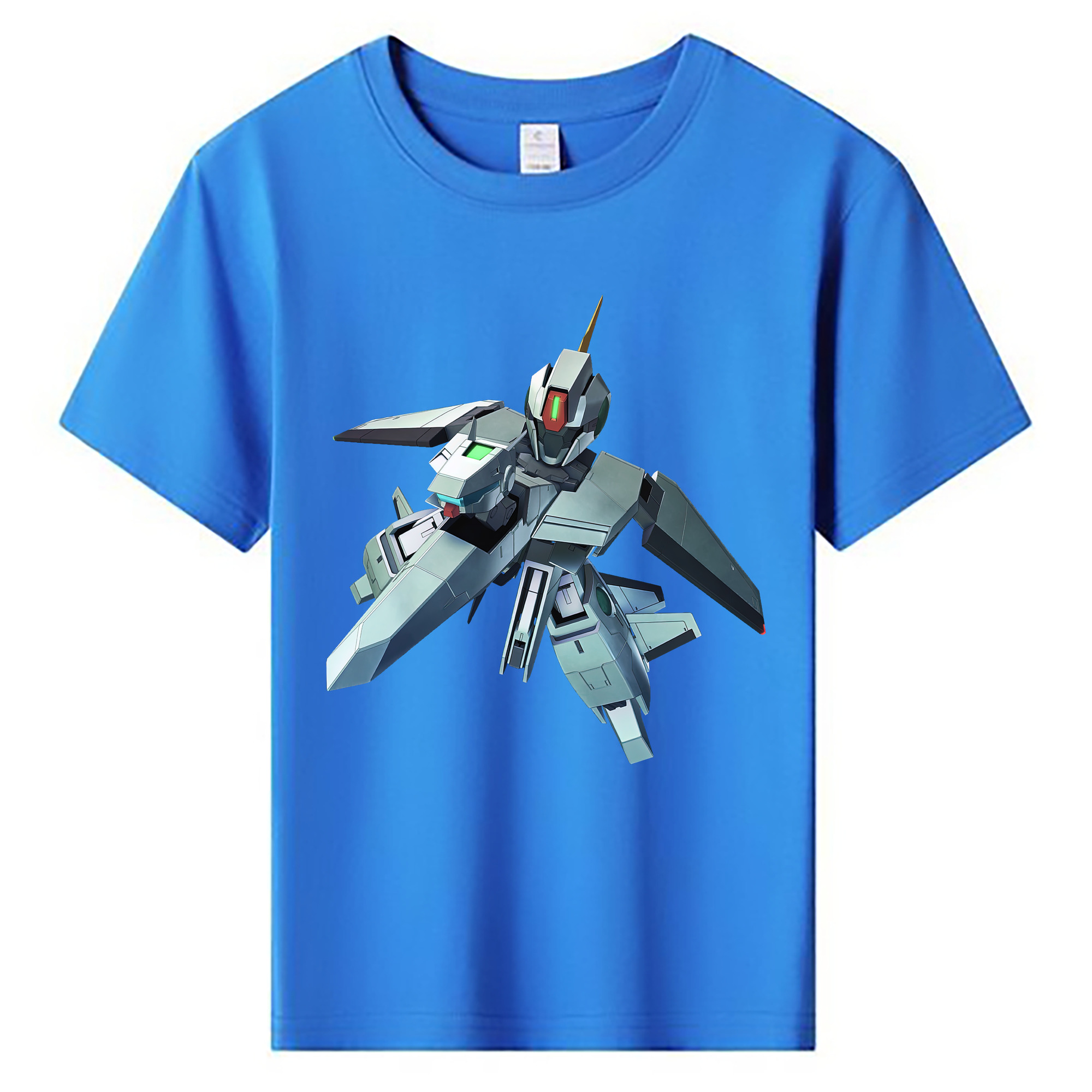 （画像用） 機動戦士ガンダム Mobile Suit Gundam 綿100％キッズTシャツ（フロントプリント）